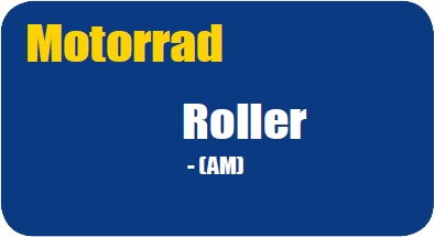 Fahrzeugmodell Motorrad Roller